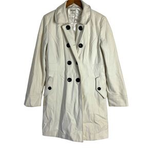 Old Navy Wool Blend White Coat
